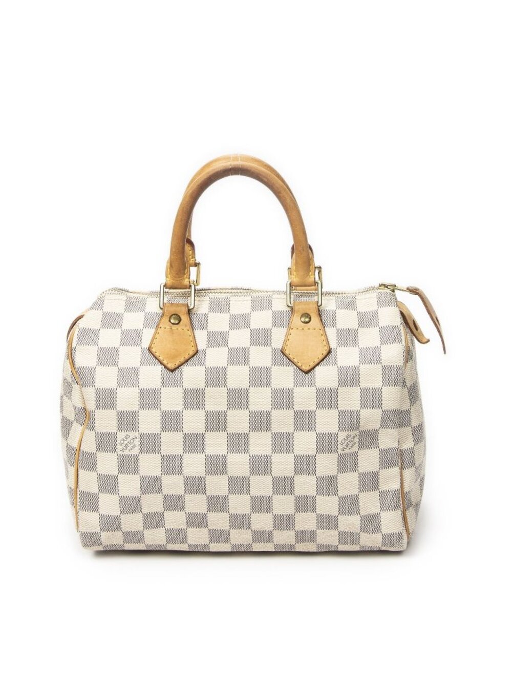 Louis Vuitton Speedy Ivory Damier Azur Handbag
